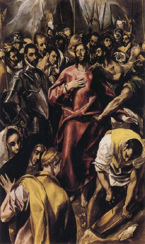 El Greco The Despoiling of Christ oil painting image